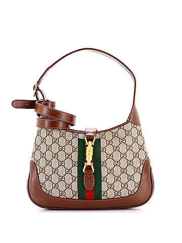 Gucci Jackie 1961 Hobo GG Coated Canvas Small (view 1)