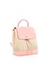 Louis Vuitton 100% Leather Pink Tan Lockme Backpack Perforated Leather One size - photo 3