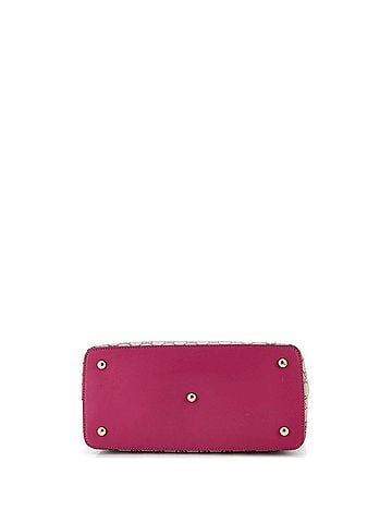 Gucci Signature Fold Over Tote GG Coated Canvas with Leather Medium (view 2)