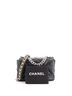 Chanel 100% Leather Black 19 Flap Bag Quilted Leather Medium One size - photo 3