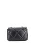 Chanel 100% Leather Black 19 Flap Bag Quilted Leather Medium One size - photo 2