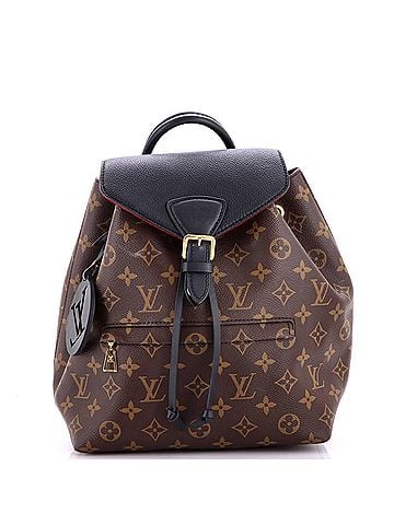 Louis Vuitton Montsouris NM Backpack Monogram Canvas with Leather PM (view 1)