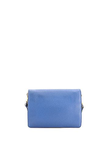 Prada Dual Strap Flap Crossbody Bag Vitello Daino Small (view 2)