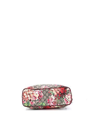 Gucci Convertible Zip Tote Blooms Print GG Coated Canvas Medium (view 2)