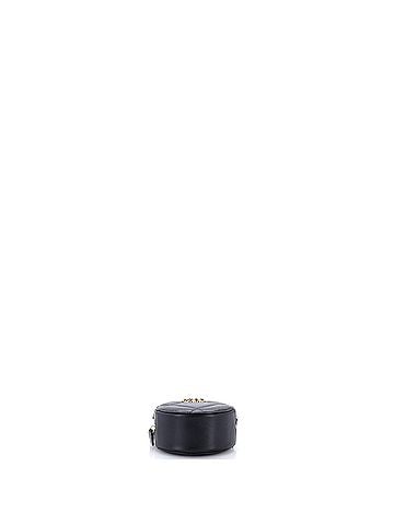 Chanel 19 Round Clutch with Chain Quilted Leather (view 2)