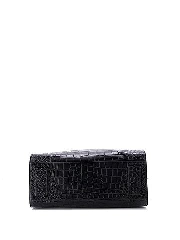 Saint Laurent Sac de Jour Souple Zip Tote Crocodile Embossed Leather North South (view 2)