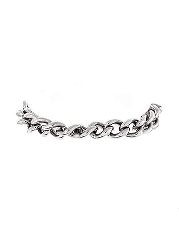 Louis Vuitton LV Lock Chain Bracelet Metal with Leather (view 2)