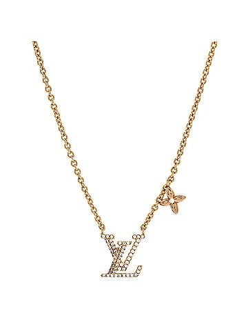 Louis Vuitton LV Iconic Necklace Metal with Crystals (view 1)