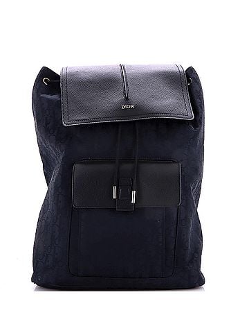 Christian Dior Motion Backpack Oblique Nylon with Leather Medium (view 1)
