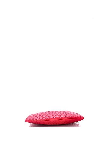 Chanel Mademoiselle Vintage O Case Clutch Quilted Sheepskin Large (view 2)