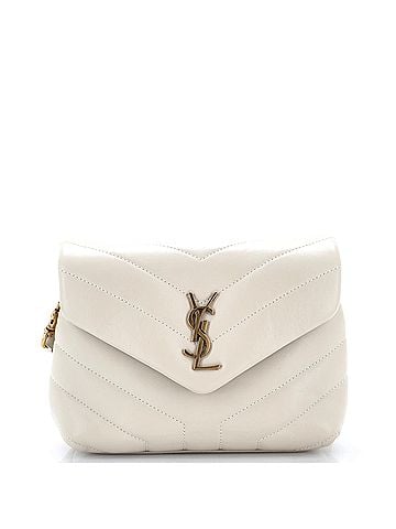 Saint Laurent Loulou Shoulder Bag Matelasse Chevron Leather Toy (view 1)