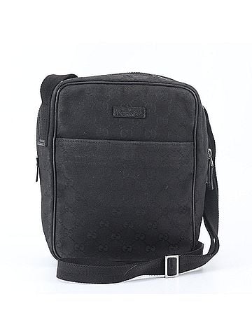 Gucci Gucci GG Canvas 122759 Leather Shoulder Bag Crossbody Messenger Business for Men (view 1)