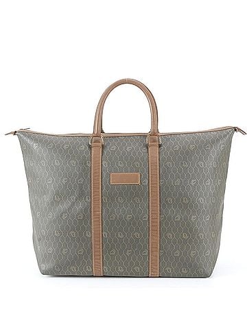 Christian Dior Christian Dior Honeycomb Pattern Leather Boston Handbag Tote Bag Carry-on for Men (view 1)