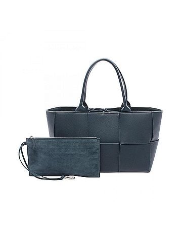Bottega Veneta Bottega Veneta Arco Maxi Intrecciato Tote Bag Handbag Leather Women's Green (view 1)
