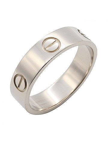 Cartier Cartier Love Ring, 18K White Gold (18KWG), Silver Tone, for Men and Women, B4084757 (view 1)