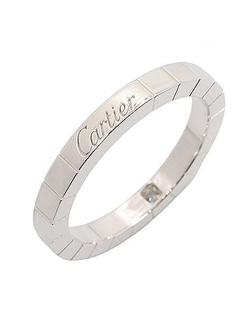 Cartier Cartier Lanieres Ring, 1PD (18K White Gold) Diamond Women's, Silver/Clear Tone (view 1)