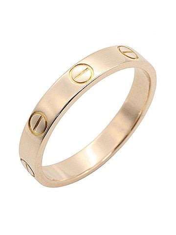 Cartier Cartier Mini Love Ring, 18K Pink Gold (PG), Women's Tone, B4085200 (view 1)