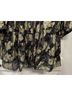 Zara Floral Black Gold Cocktail Dress Size XS - photo 6