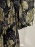 Zara Floral Black Gold Cocktail Dress Size XS - photo 7