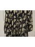 Zara Floral Black Gold Cocktail Dress Size XS - photo 10
