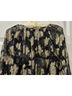 Zara Floral Black Gold Cocktail Dress Size XS - photo 5