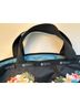LeSportsac 100% Polyester Floral Tropical Black Multi Color Tote One size - photo 5
