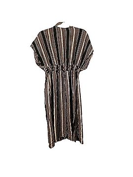Angie Striped Button Front Midi Dress Casual Dress (view 2)