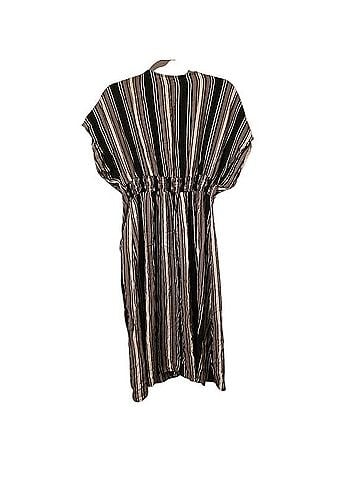 Angie Striped Button Front Midi Dress Casual Dress (view 2)