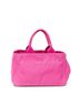 Prada Pink Medium Canapa Tote One size - photo 5