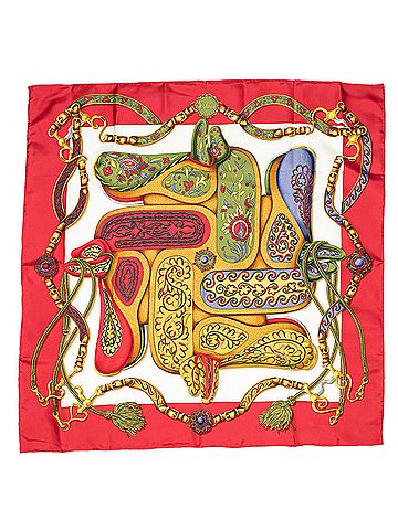 Hermes Leather Goods Scarf (view 2)