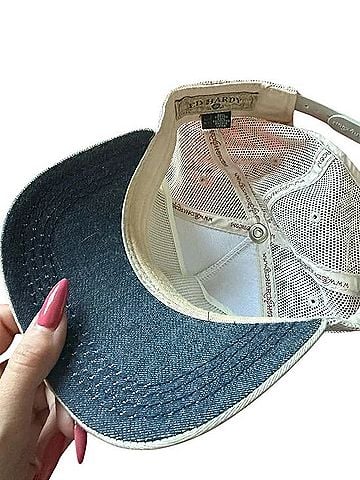 Ed Hardy Embellished Rose Trucker Hat Hat (view 2)