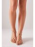 Stuart Weitzman Gold Heels Size 10 - photo 6