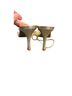 Stuart Weitzman Gold Heels Size 10 - photo 3