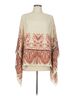 ETRO 100% Silk Paisley Ivory Etro Poncho One size - photo 1