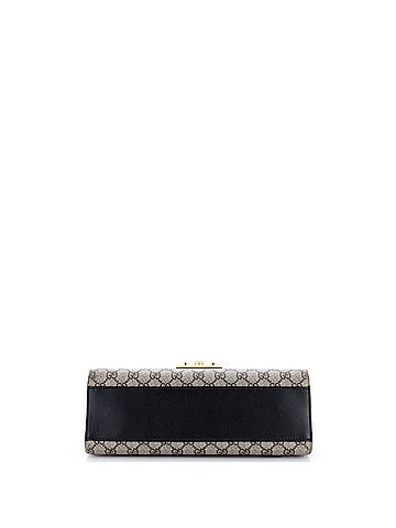 Gucci Padlock Shoulder Bag GG Coated Canvas and Leather Medium (view 2)