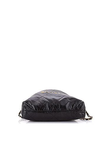 Chanel 22 Chain Backpack Quilted Calfskin Medium (view 2)