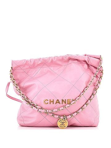 Chanel 22 Chain Hobo Quilted Calfskin Small (view 1)