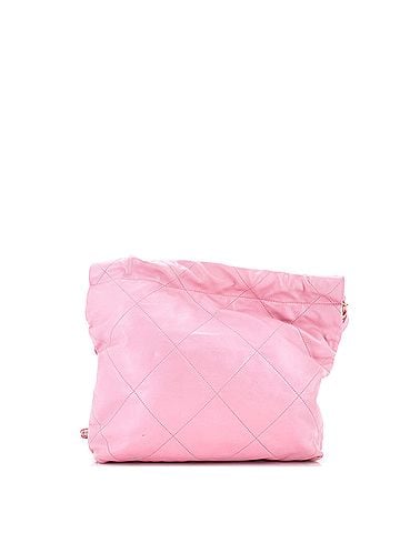 Chanel 22 Chain Hobo Quilted Calfskin Small (view 2)