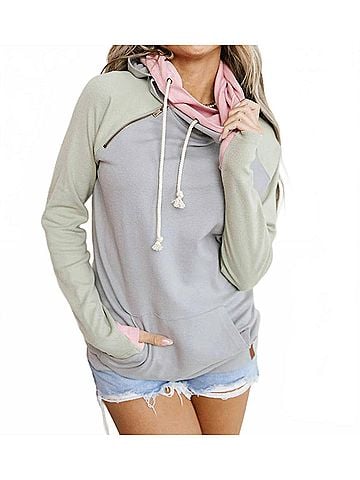 Ampersand Ave Doublehood‚Ñ¢ Sweatshirt in One Of A Kind (view 2)