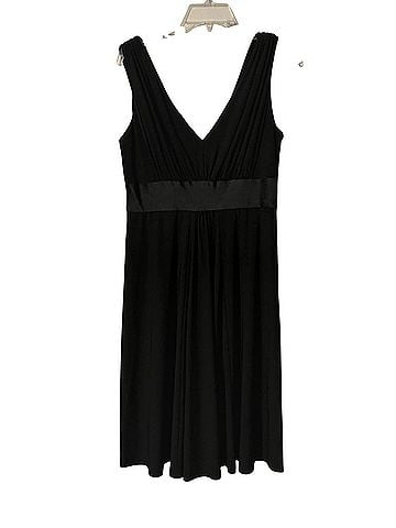 Jones Wear V-Neck Little Black Dress Cocktail Dress (view 2)