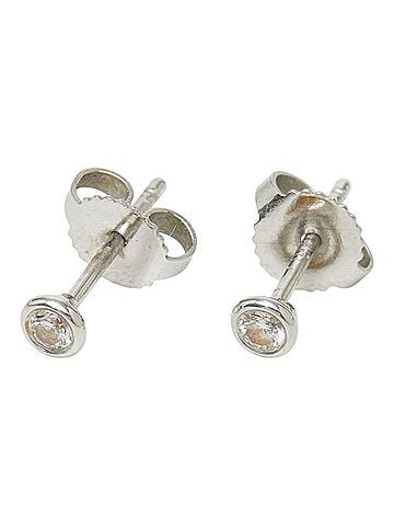 Tiffany & Co. Tiffany &amp; Co. Pt950 Platinum Diamond Elsa Peretti By the Yard Stud Earrings for Women. (view 1)