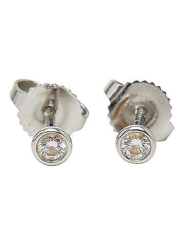Tiffany & Co. Tiffany &amp; Co. Pt950 Platinum Diamond Elsa Peretti By the Yard Stud Earrings for Women. (view 2)