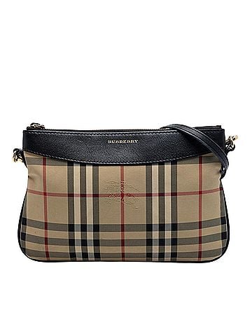 Burberry Haymarket Check Canvas Peyton Crossbody (view 1)