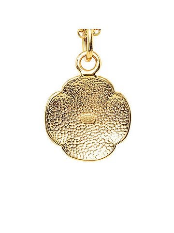 Chanel Chanel Vintage Coco Mark Necklace, Gold Plated, Women's CHANEL (view 2)