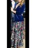 Skies Are Blue 90% Polyester 10% Spandex 100% Polyester Solid Blue Blazer Size M - photo 6