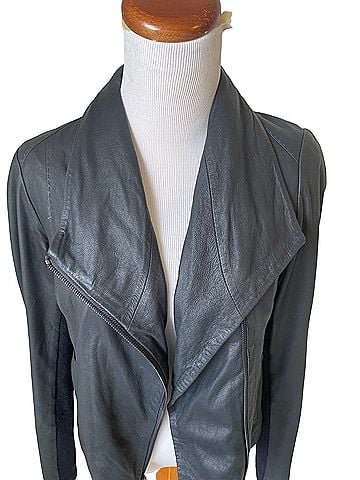 Vince. Leather Jacket (view 2)