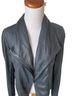 Vince. 100% Leather Blue Leather Jacket Size S - photo 2
