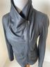 Vince. 100% Leather Blue Leather Jacket Size S - photo 6