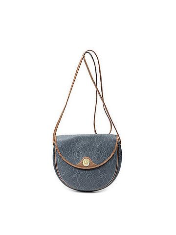 Dior Vintage Halfmoon Flap Crossbody (view 1)