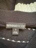 Minnie Rose Stripes Black White Cardigan Size S - photo 5